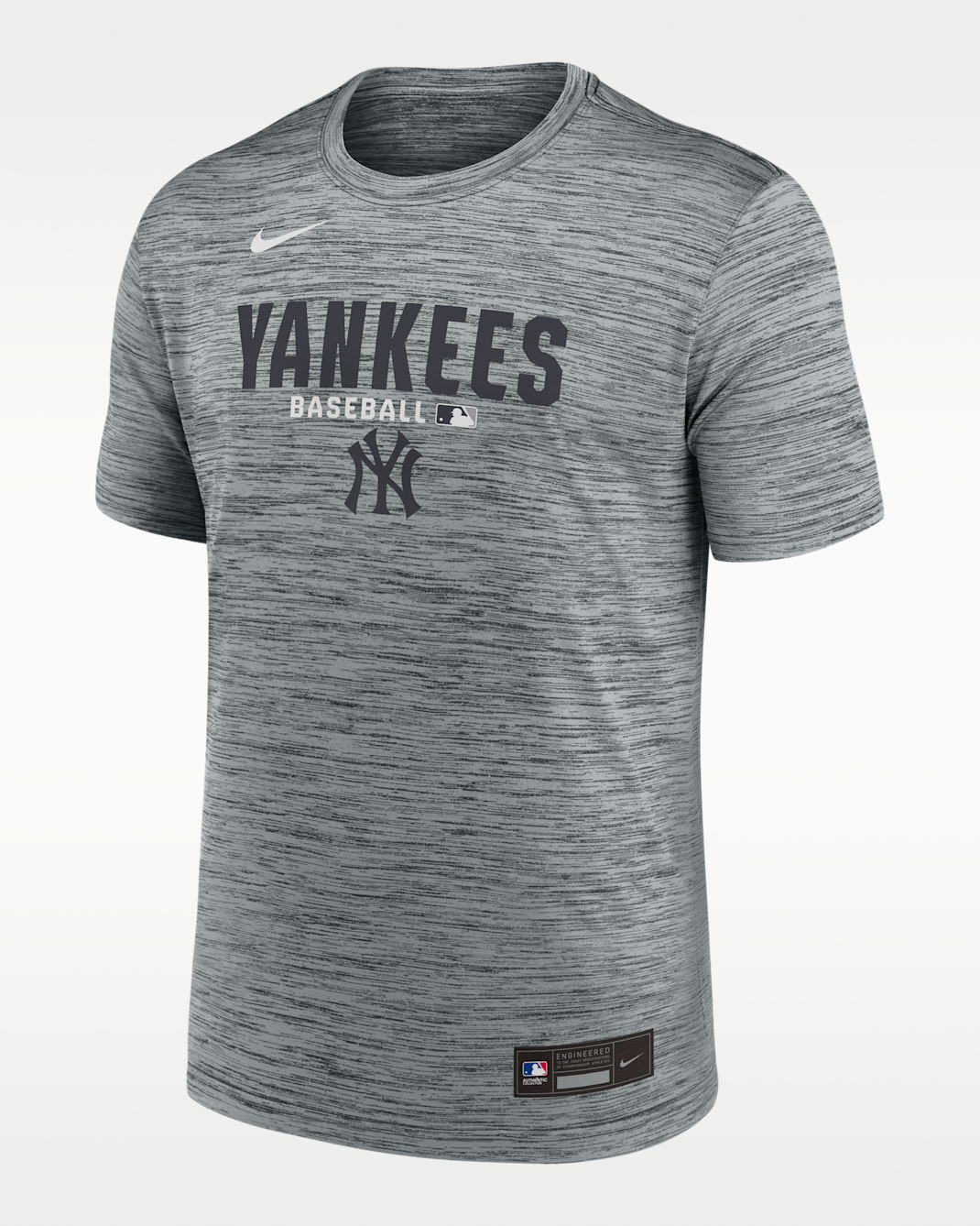 New York Yankees Authentic Collection Men's Nike Dri-FIT MLB T-Shirt - Charcoal Heather