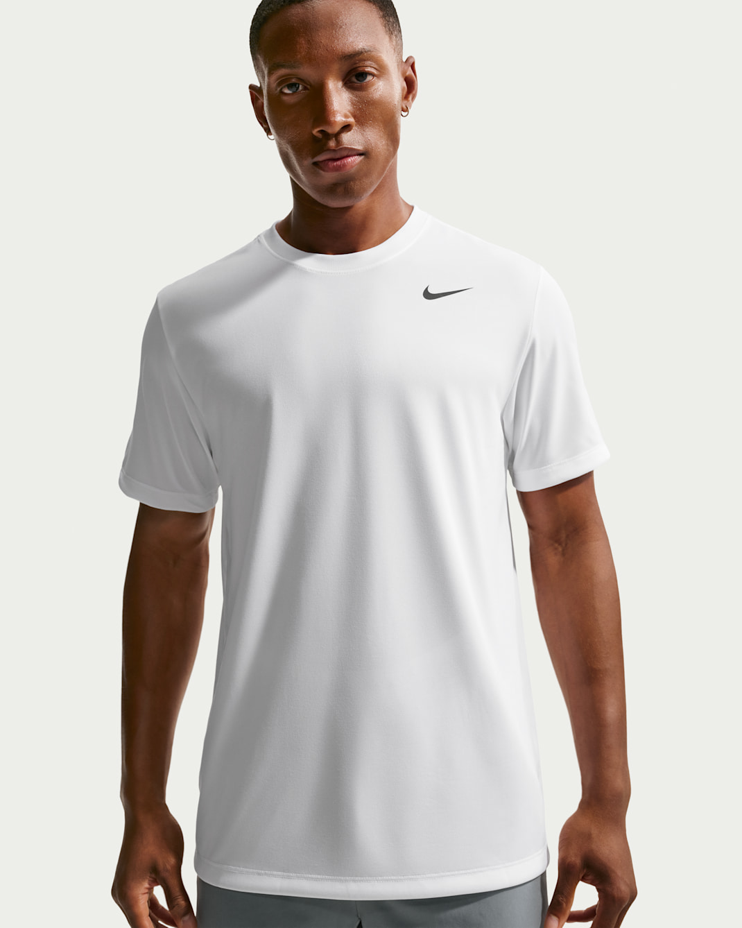 Nike Dri-FIT Legend Men's Fitness T-Shirt - White/Black
