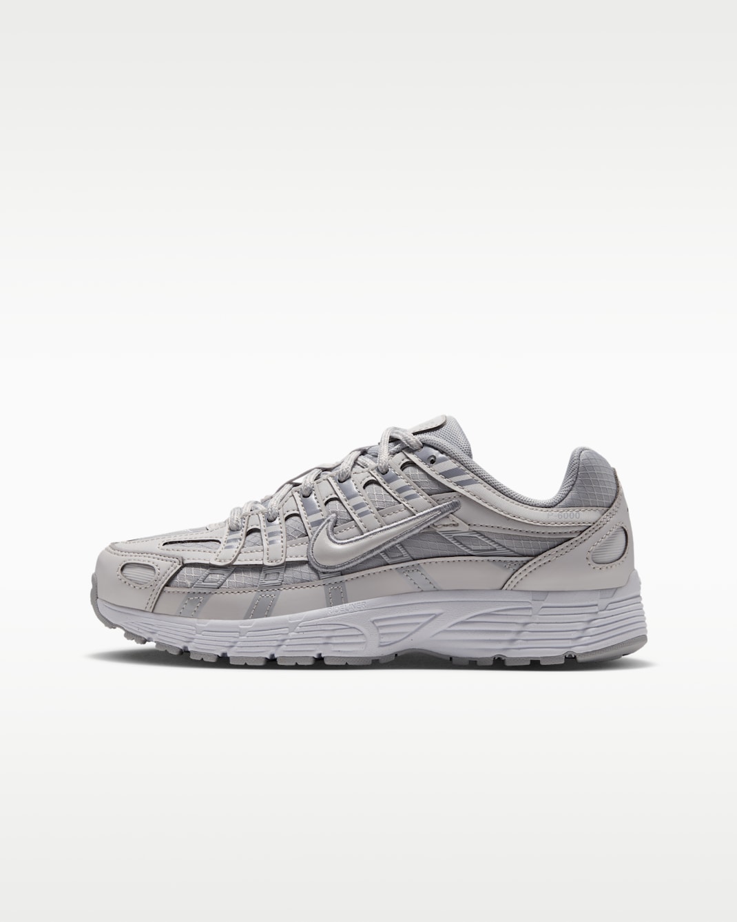 Nike P-6000 TU Older Kids' Shoes - Grey Fog/White/Light Smoke Grey/Platinum Tint