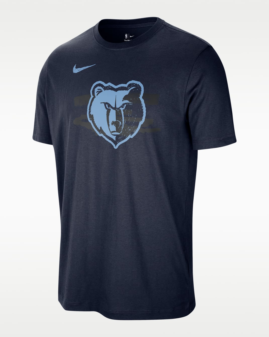 Memphis Grizzlies Courtside Men's Nike NBA T-Shirt - College Navy