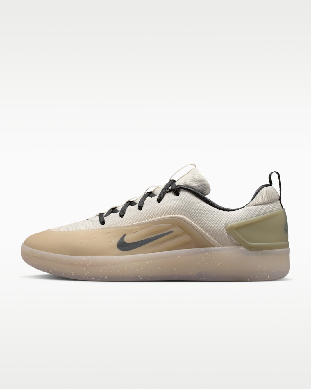 Nike SB Zoom Nyjah 4 Skate Shoes - Desert Khaki/Light Orewood Brown/Light Bone/Dark Smoke Grey