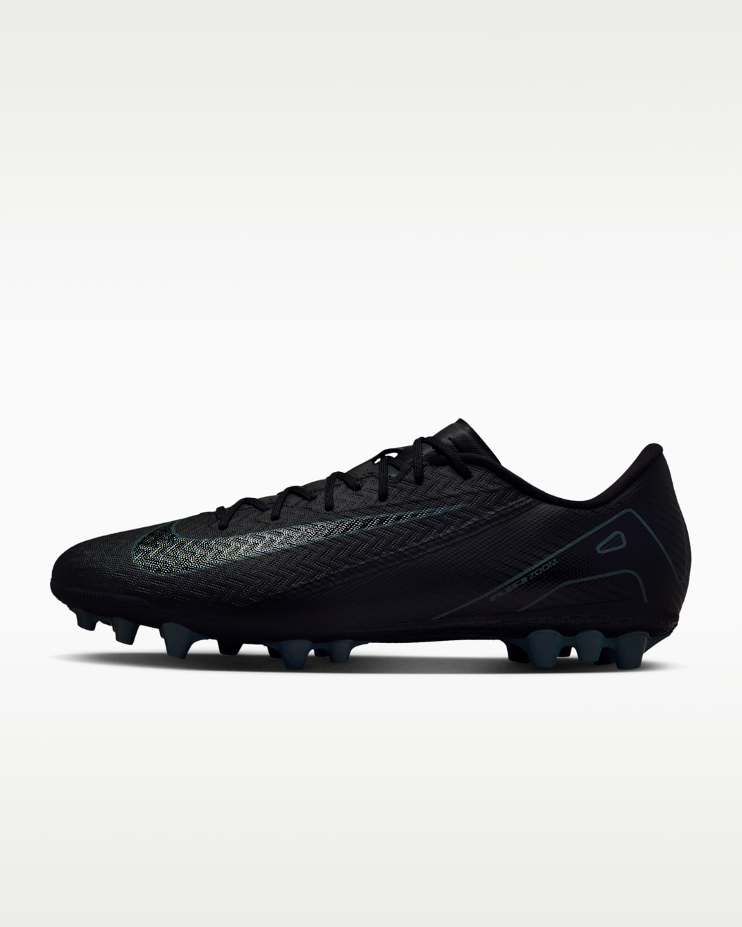 Nike Mercurial Vapor 16 Academy Botes de futbol de perfil baix per a gespa artificial - Negre/Deep Jungle/Negre