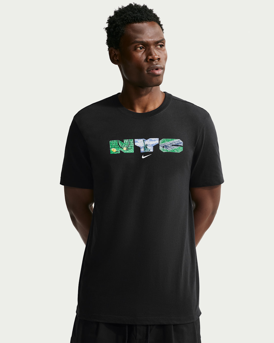 NikeCourt Tennis T-Shirt - Black