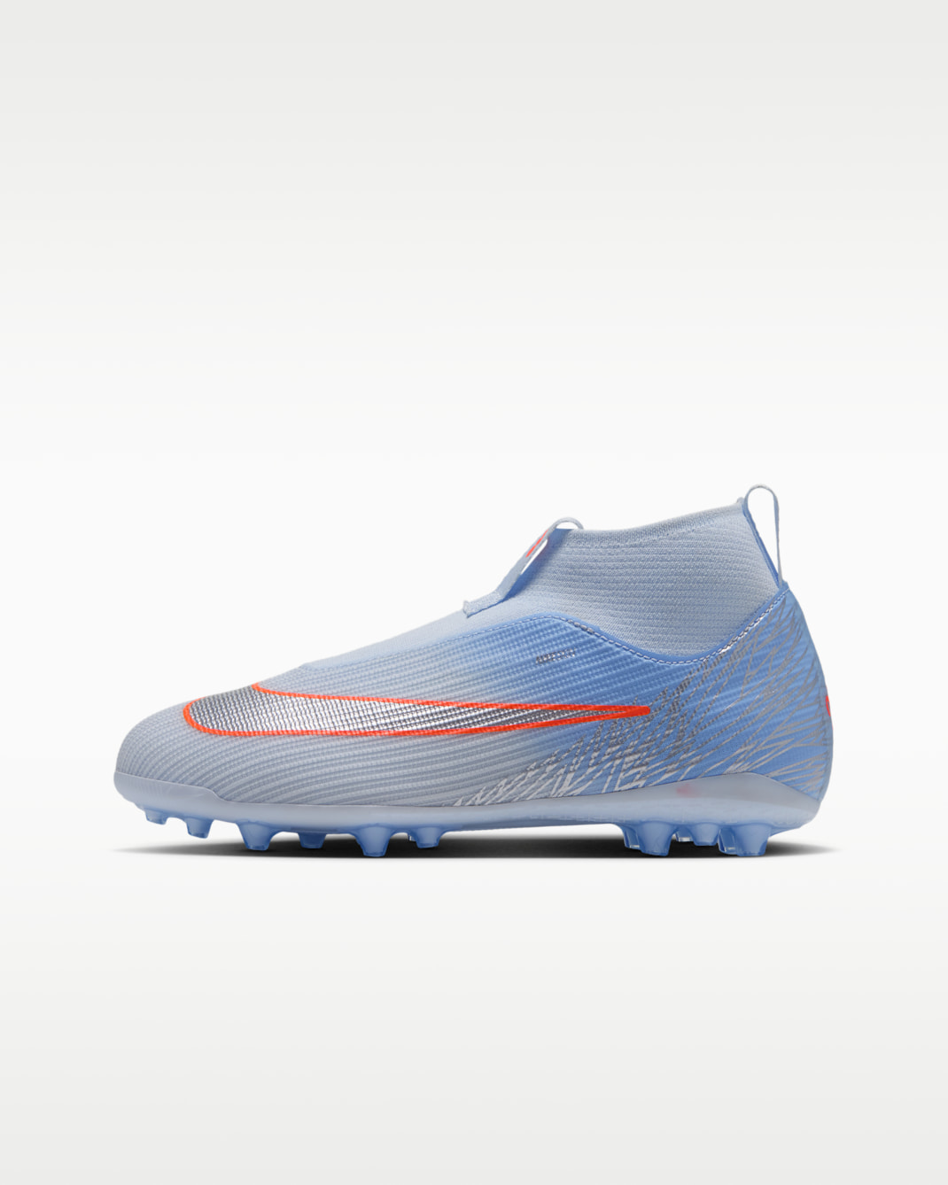 Nike United Jr. Mercurial Superfly 11 Academy Big Kids' Artificial-Grass High-Top Soccer Cleats - Multi-Color/Black