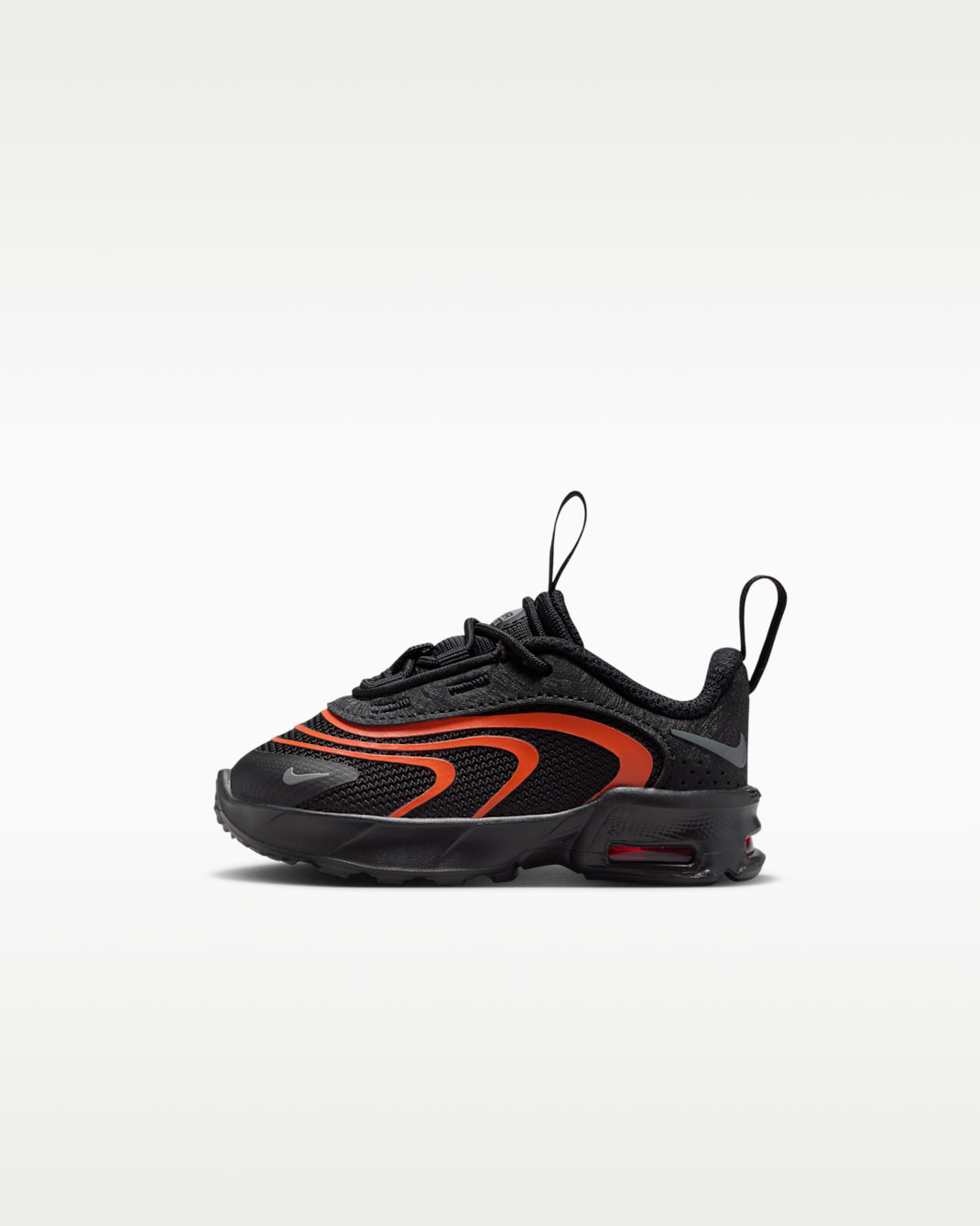 Nike Air Max Fire Schuh (Babys/Kleinkinder) - Schwarz/Picante Red/Smoke Grey