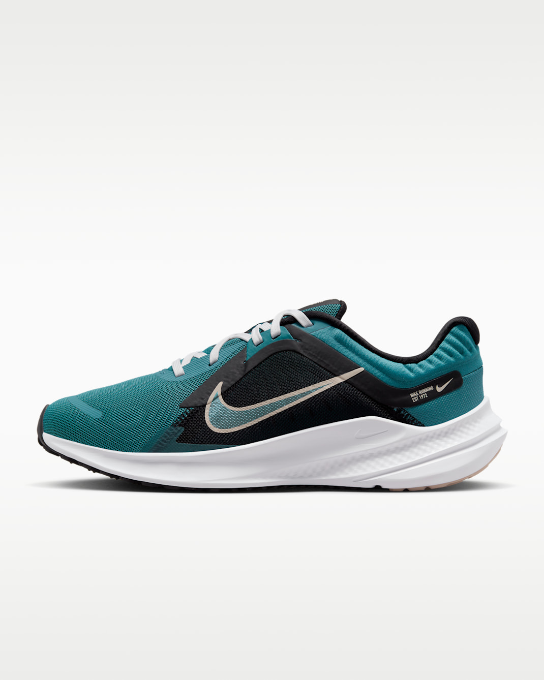 Nike Quest 5 Women's Road Running Shoes - Noise Aqua/Black/Fossil Stone/White