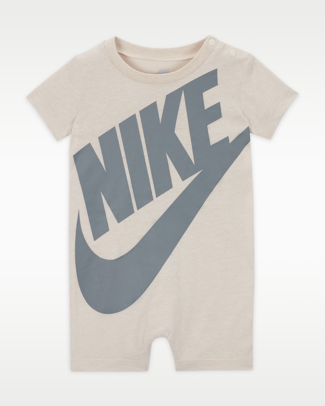 Nike Futura rompertje voor baby's (0-9 maanden) - Ivory Heather