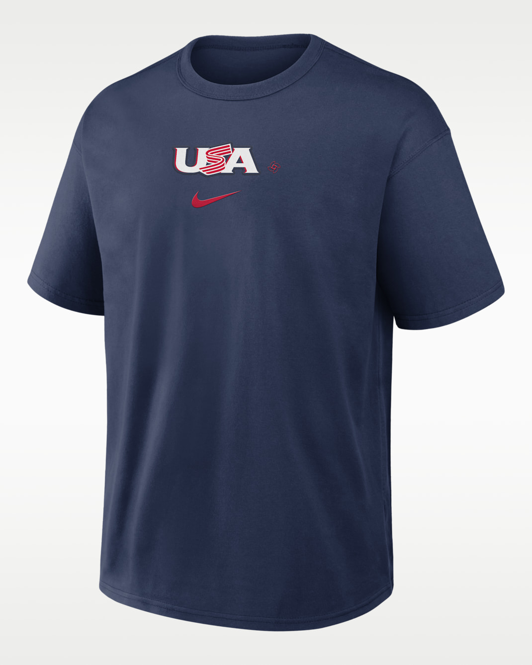 USA Baseball 2026 World Baseball Classic City Name Max90 Men's Nike Long-Sleeve T-Shirt - Navy