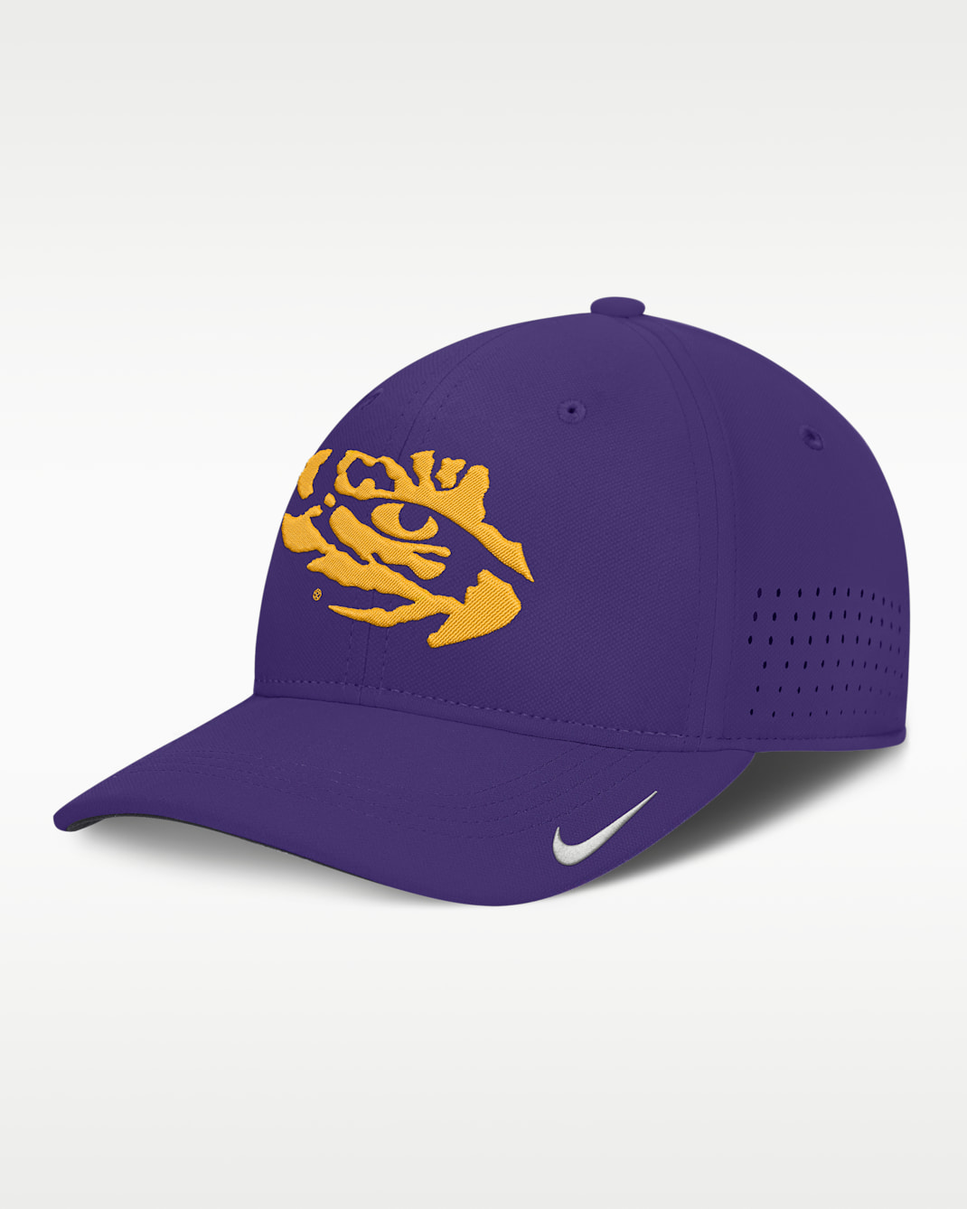 LSU Sideline Practice Men's Nike Dri-FIT College Hat - Purple