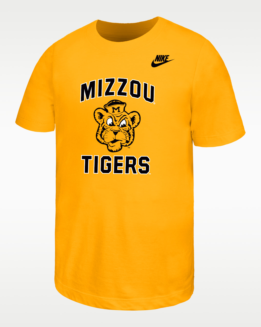 Missouri Tigers Big Kids' Nike Football T-Shirt - University Gold