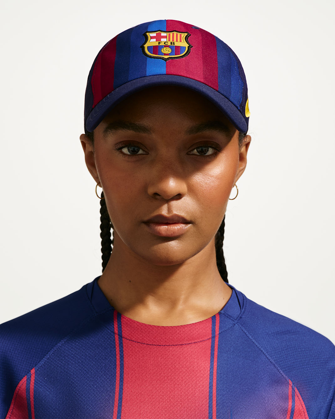 F.C. Barcelona 2026/27 Club Cap Poly 5P Home Nike Club Cap Poly 5P Home - Blackened Blue/Mineral Yellow