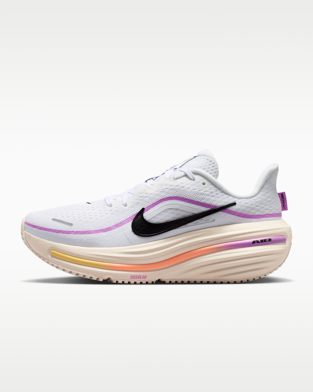 Nike Winflo 12 Women's Road Running Shoes (Wide) - White/Light Magenta/Chalk/Black