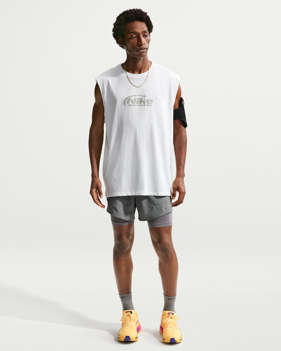 Nike Men's Dri-FIT Sleeveless Running T-Shirt