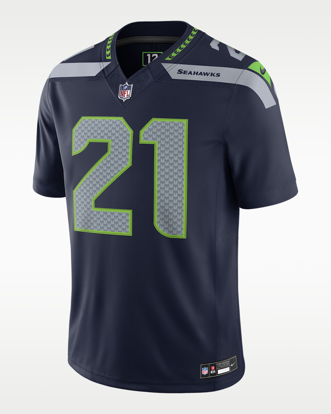 Jersey Nike Dri-FIT de la NFL Limited para hombre Devon Witherspoon Seattle Seahawks - Azul marino universitario