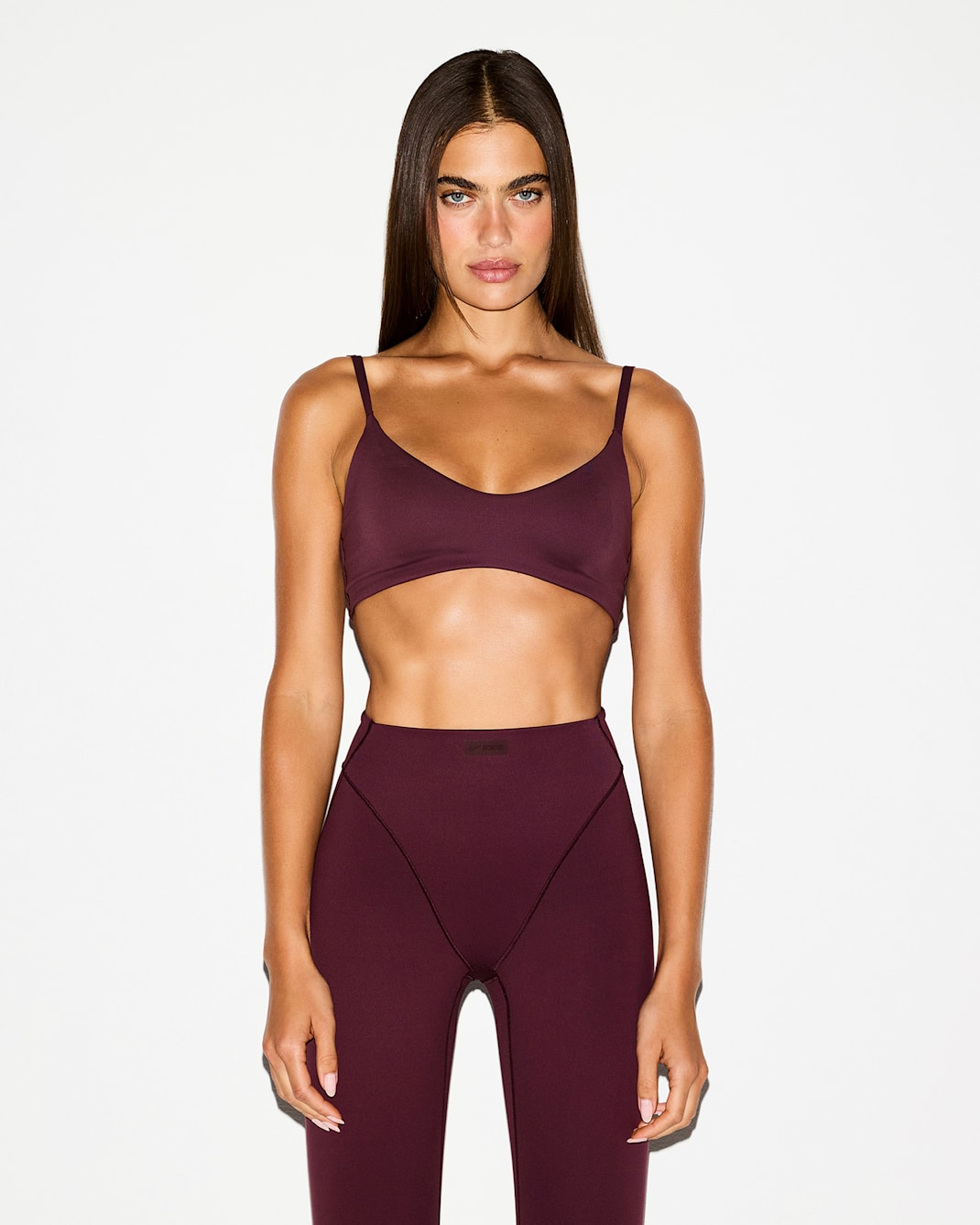 NikeSKIMS Matte Women's Micro-Scoop Bra - NSKM CURRANT