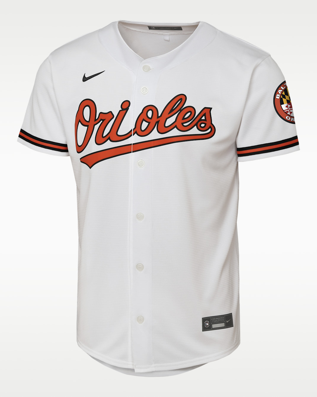 Baltimore Orioles Big Kids' Nike MLB Stadium Home Jersey - White