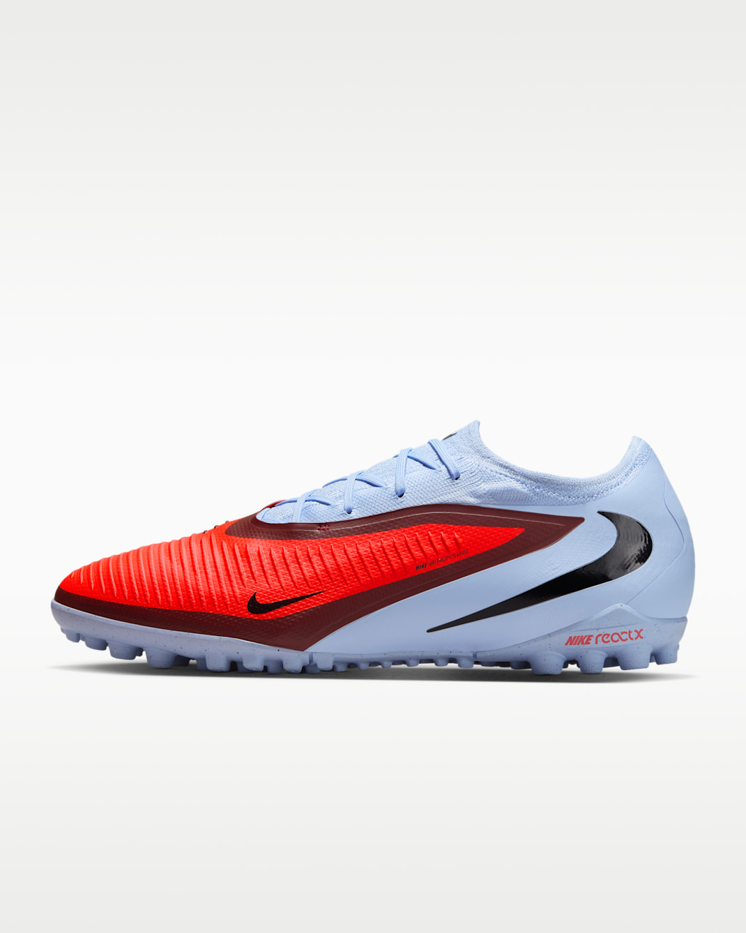 Nike Phantom 6 Low Pro Turf Football Shoe - Royal Tint/Bright Crimson