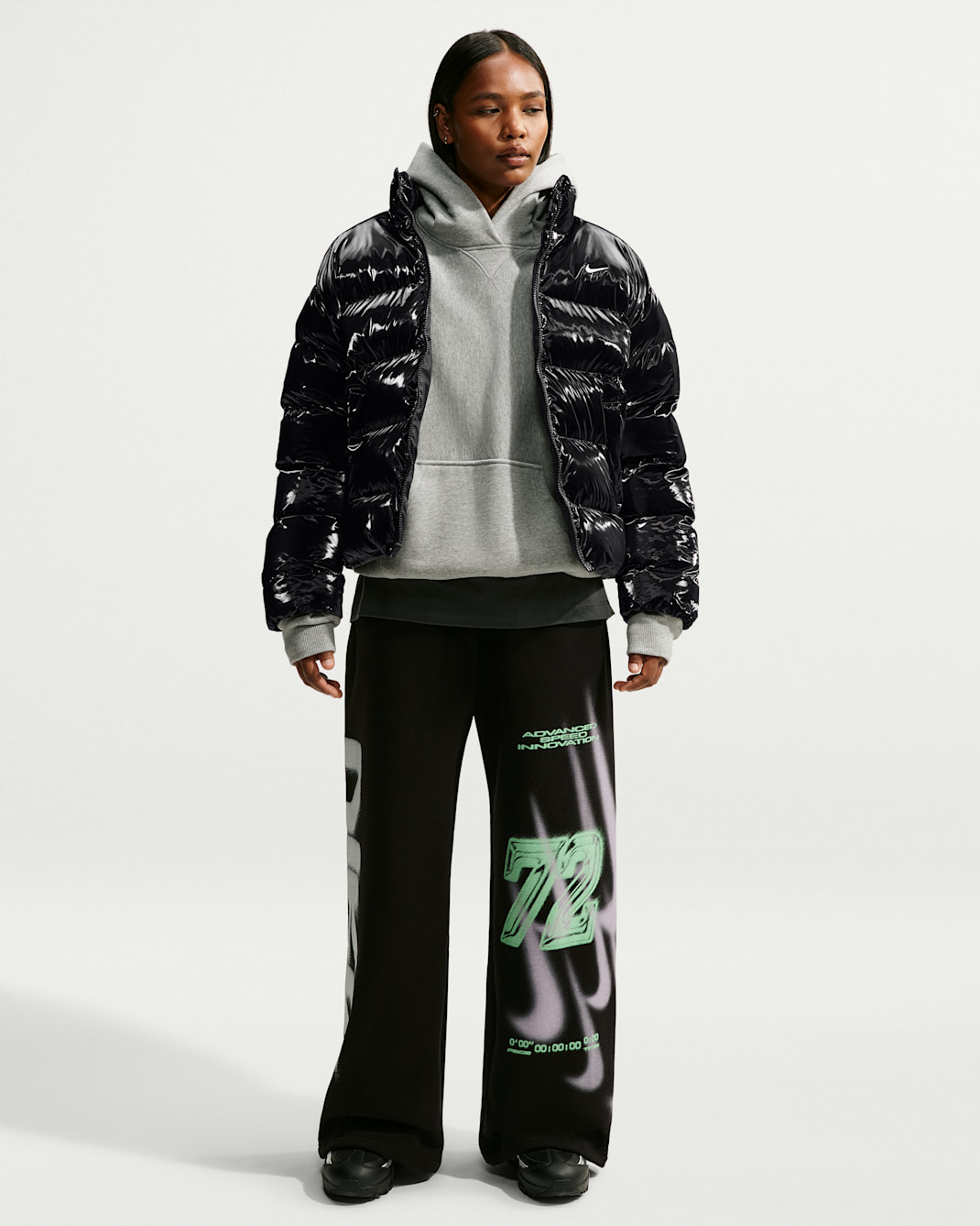 Nike Sportswear Classic Women's Loose Gleamy Therma-FIT Jacket