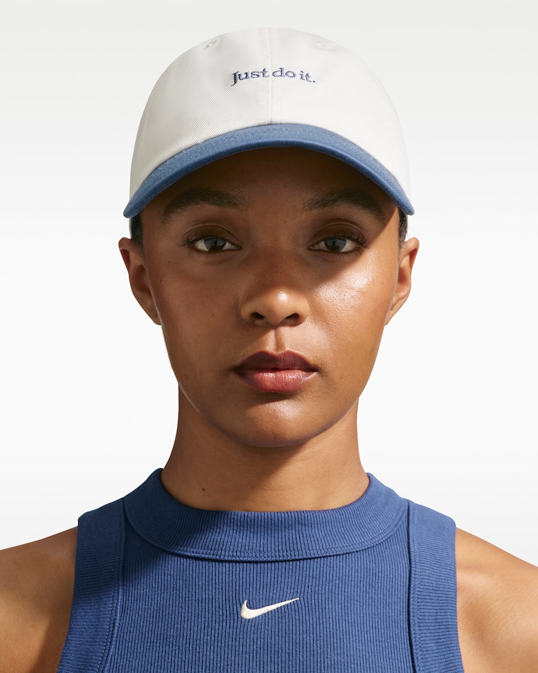 Nike Club Unstructured JDI Cap - Sail/Mystic Navy/Mystic Navy