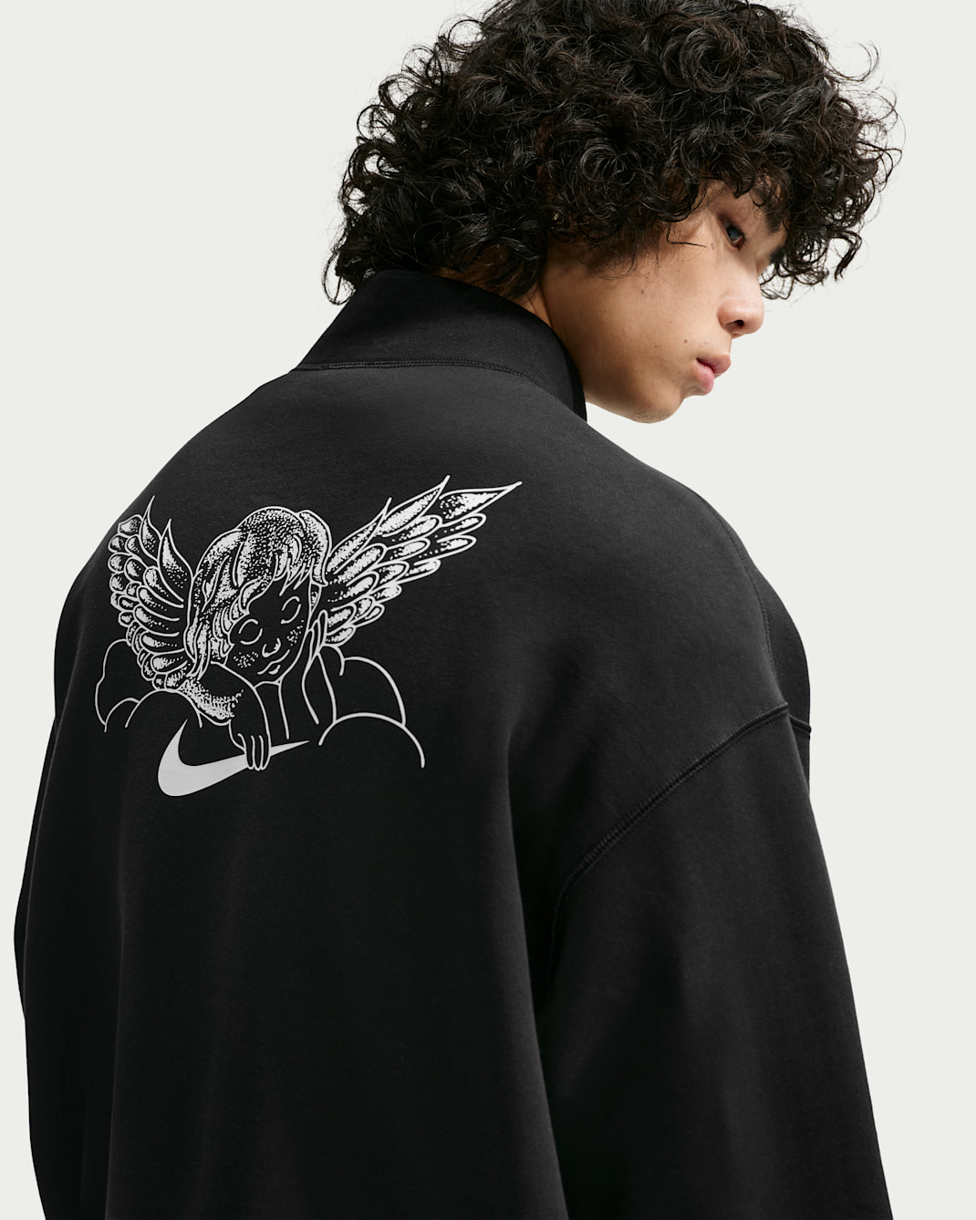 Nike SB Skate 1/2-Zip Fleece Crew-Neck Sweatshirt