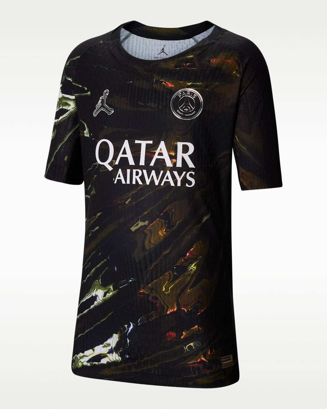 Paris Saint-Germain 2026 Spieltag-Edition Jordan Dri-FIT ADV authentisches Fußballtrikot (ältere Kinder) - Schwarz/Weiß/Schwarz