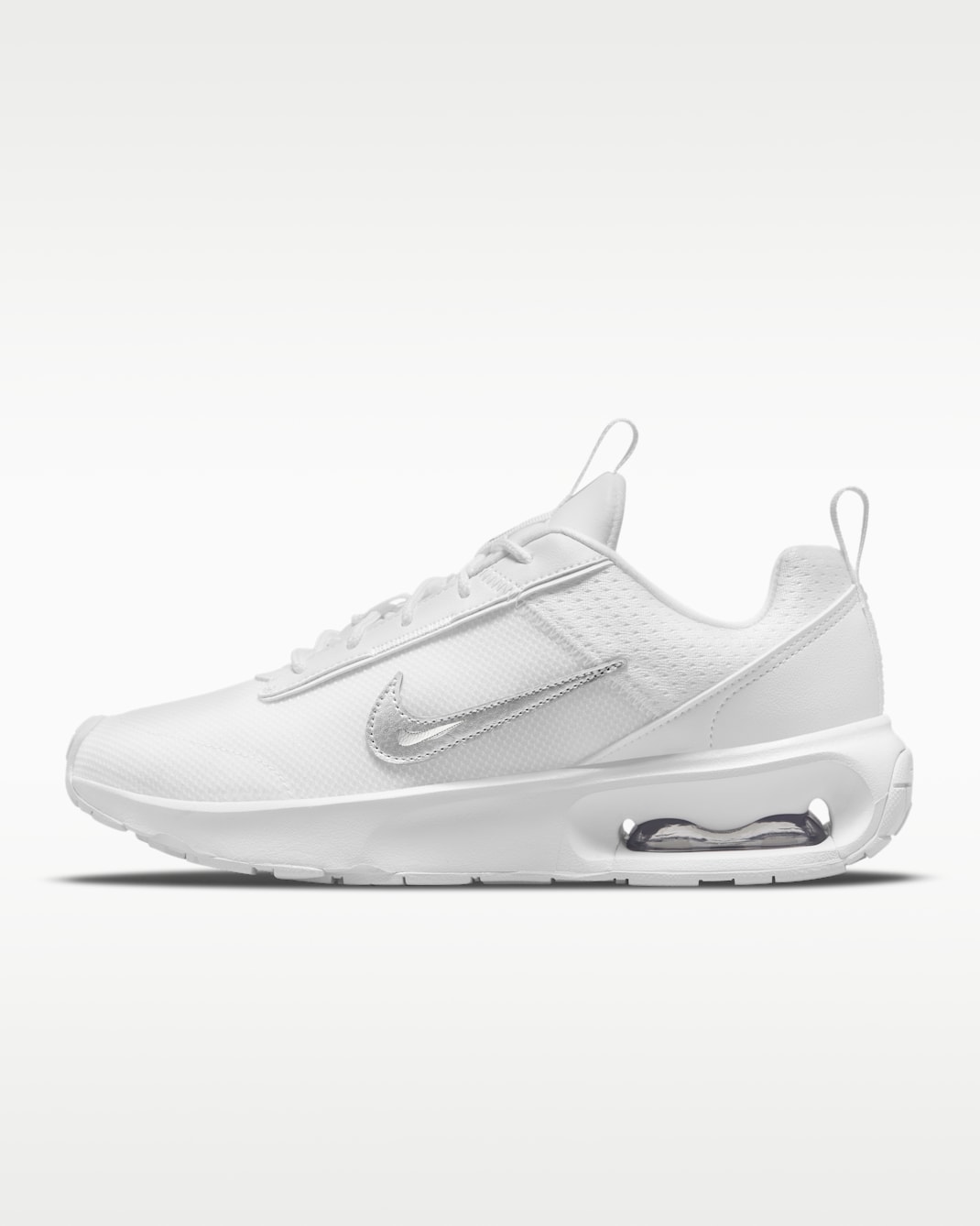 Tenis para mujer Nike Air Max INTRLK Lite - Blanco/Blanco/Plata metalizado