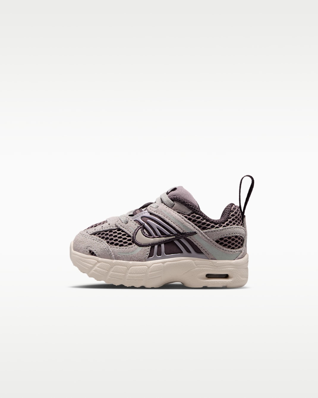 Nike Air Max Moto 2K sko för baby och små barn - College Grey/Dark Violet Ore/Taupe Haze/Light Iron Ore