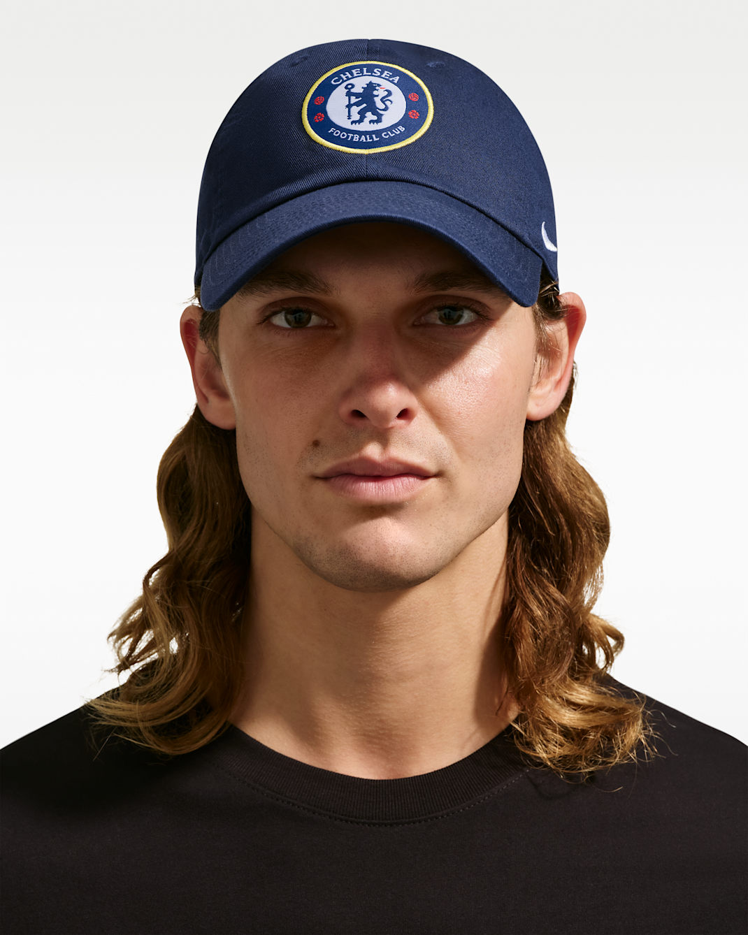 Gorra de futbol Nike del Chelsea FC Club - Azul marino universitario