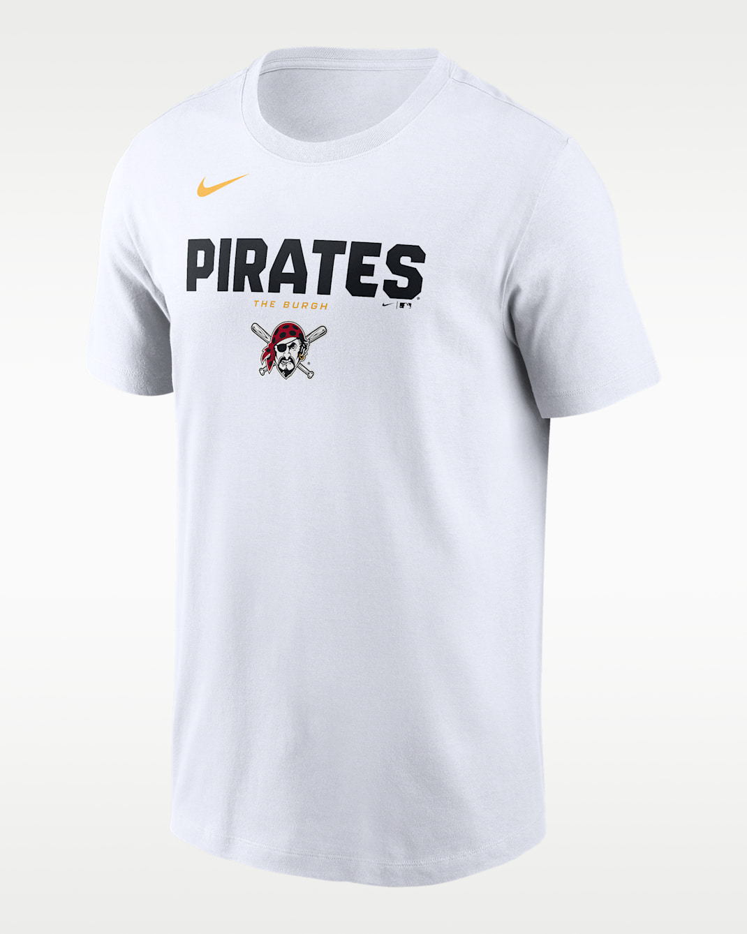 Pittsburgh Pirates Bold Team Name Men's Nike MLB T-Shirt - White