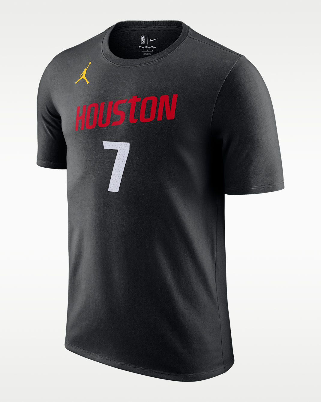 Playera de la NBA para hombre Houston Rockets Essential Statement - Negro