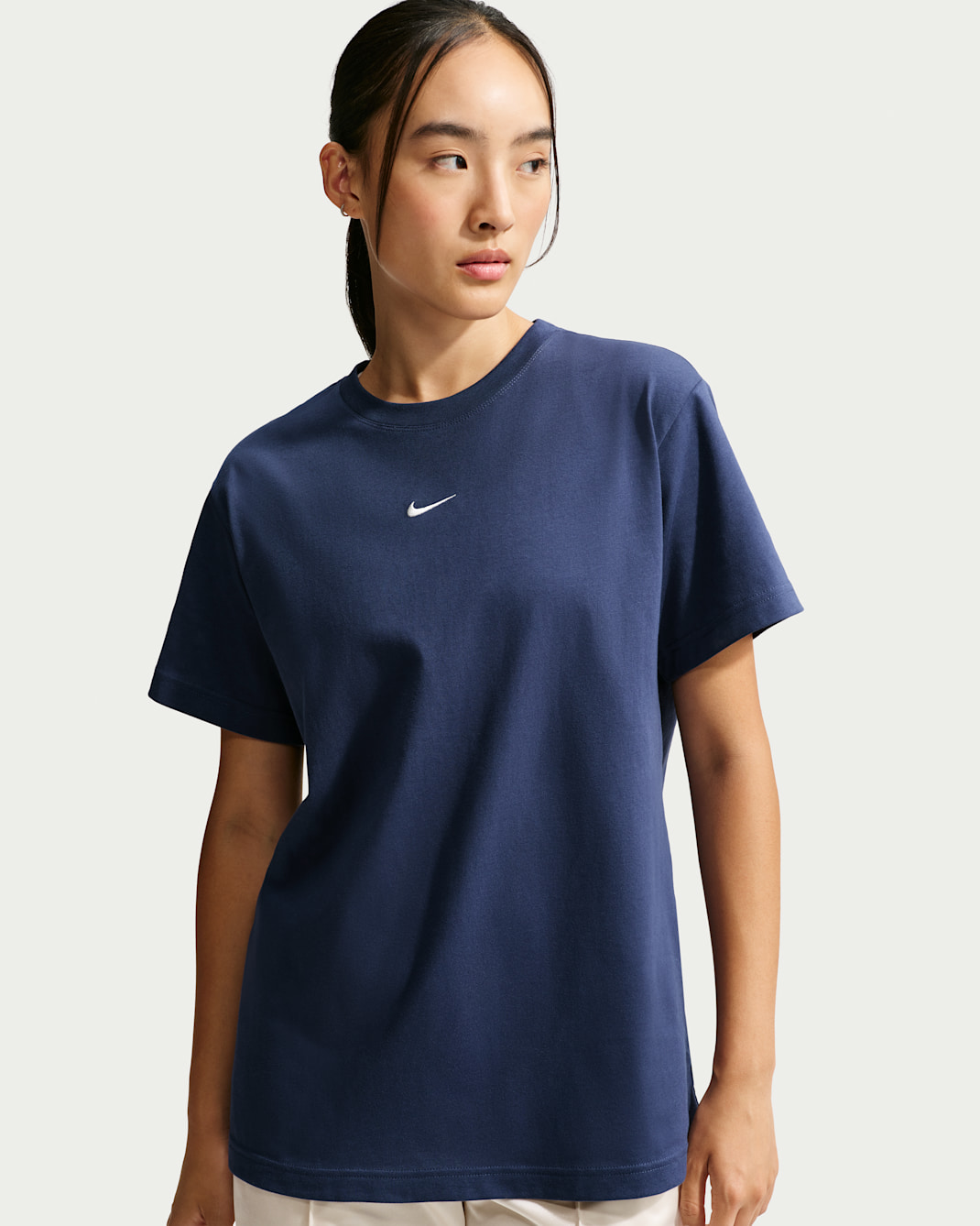 Nike Sportswear Classic Women's Oversized T-Shirt - Midnight Navy