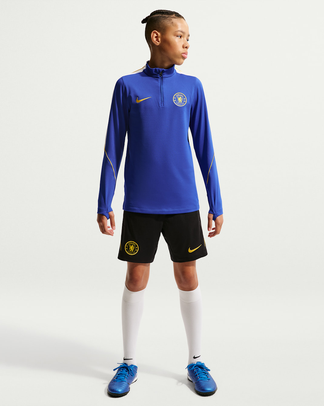 Chelsea FC Strike Big Kids' Nike Dri-FIT Soccer Knit Drill Top