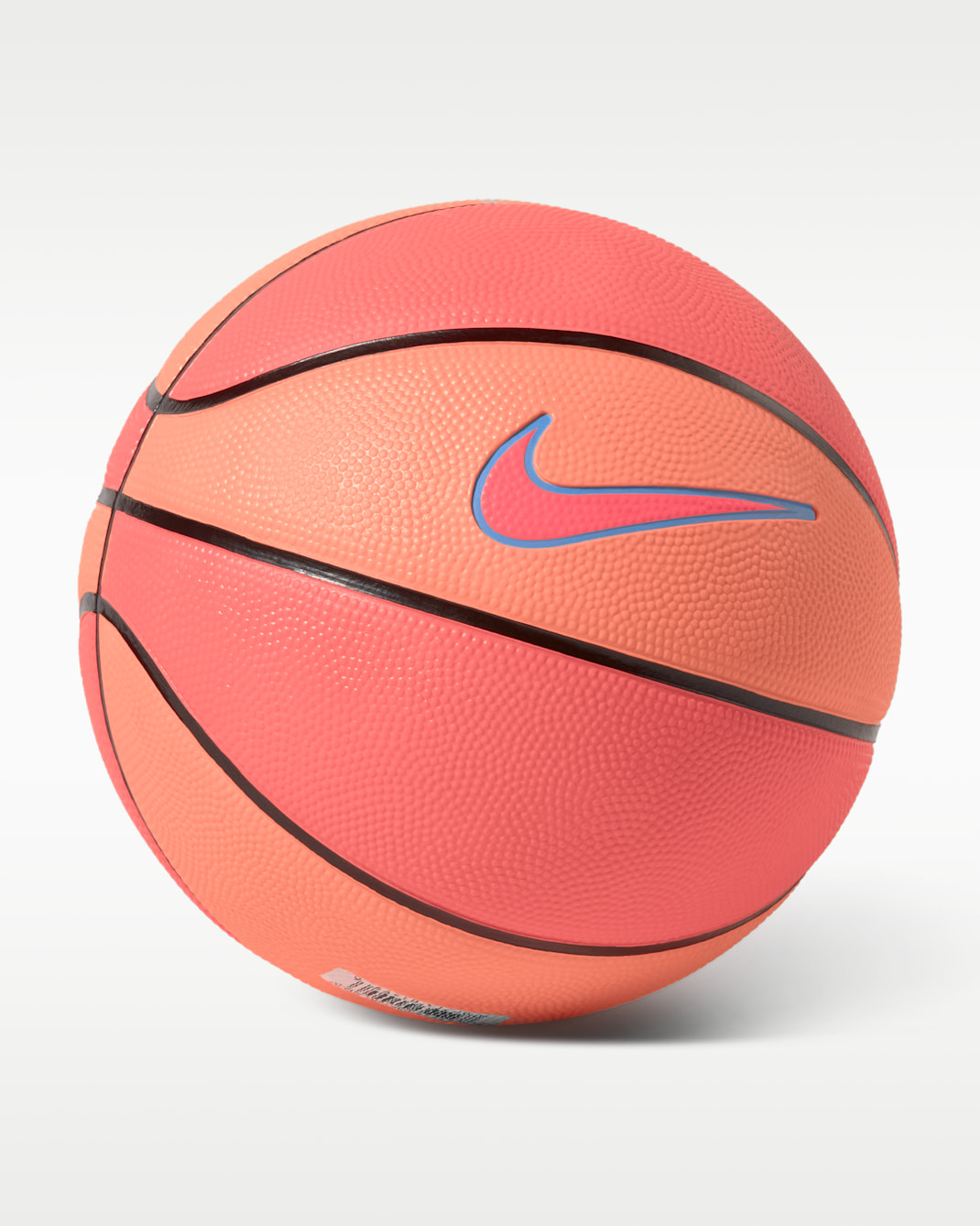 Balón de básquetbol Nike Skills - Lava cálido/Negro/Aluminio/Naranja pulso