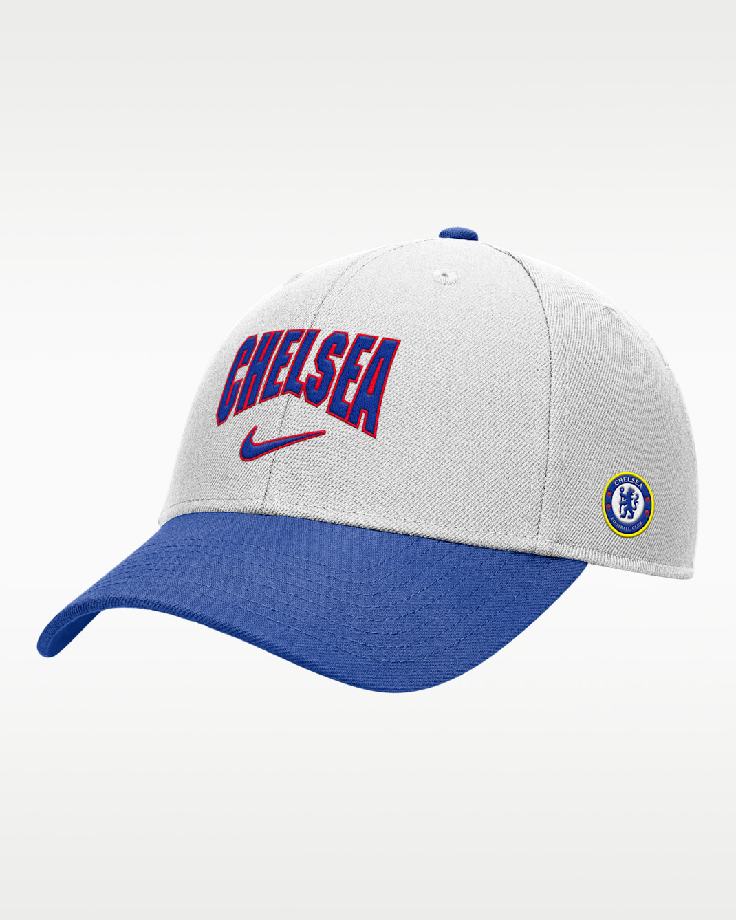 Chelsea Rise Nike Adjustable Cap - White/Royal Blue