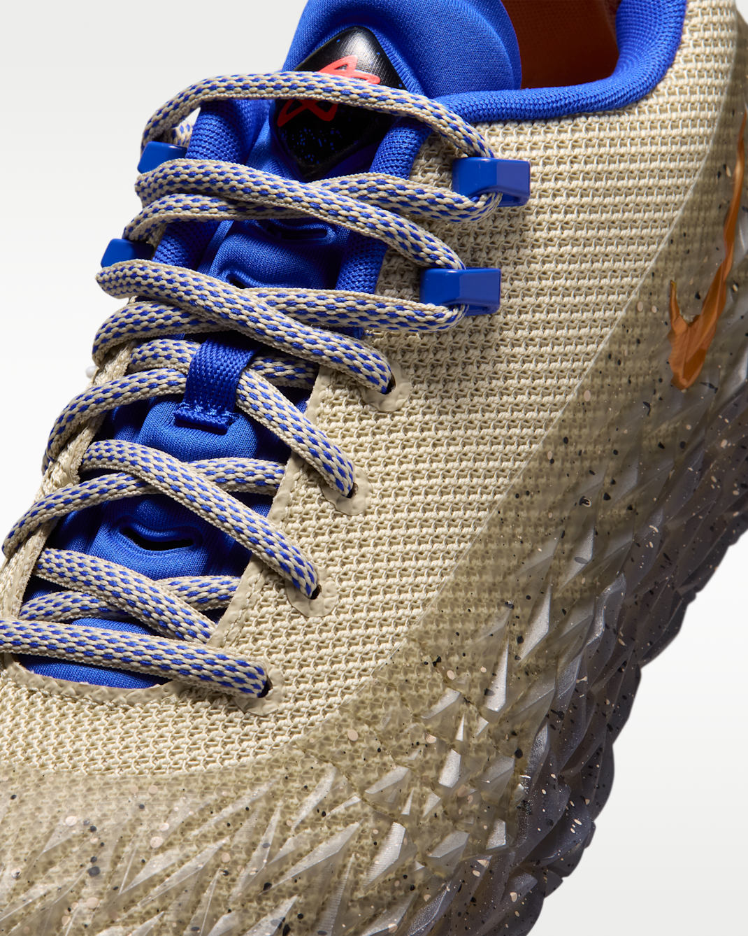 Nike S.T. Charge "Rugged" Basketball Shoes - Rattan/Hyper Royal/Bright Crimson/Bright Mandarin