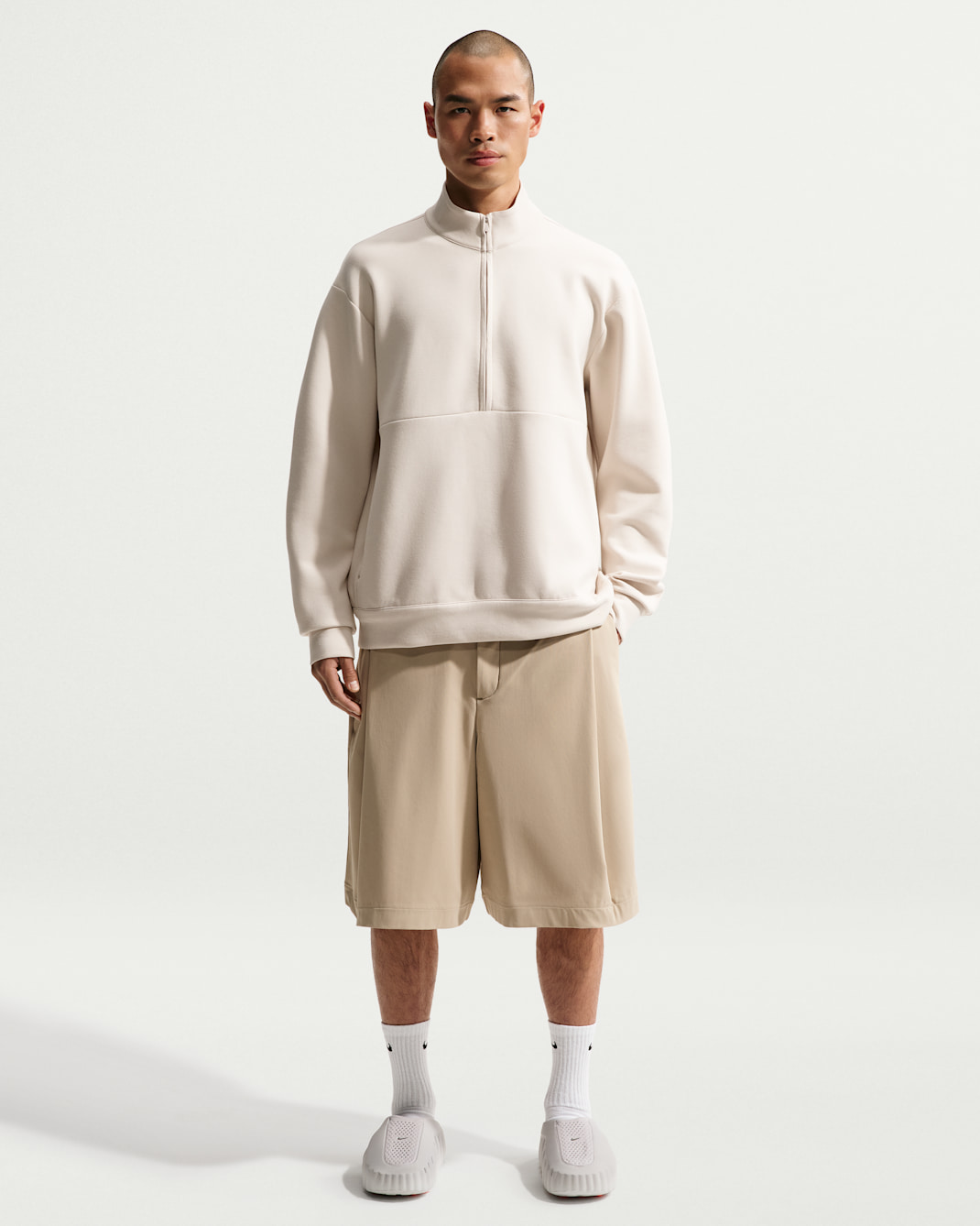 Nike 24.7 PerfectStretch Men's Dri-FIT UV 8" Shorts - Desert Khaki/Sail/Khaki