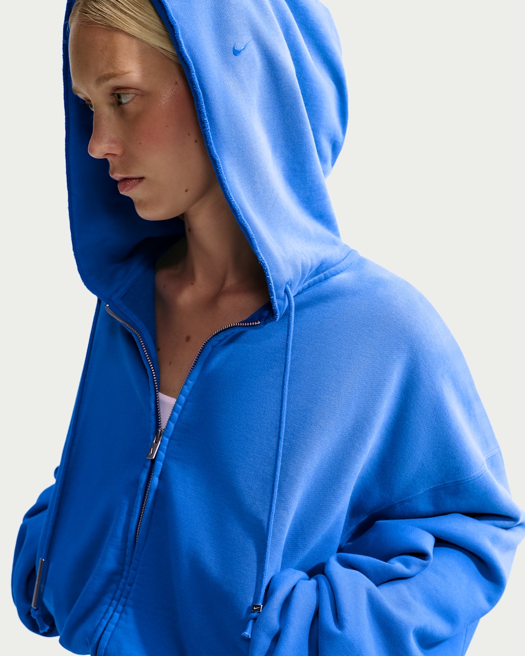 Nike Energy Women's Studio Fleece Hoodie - Hyper Royal