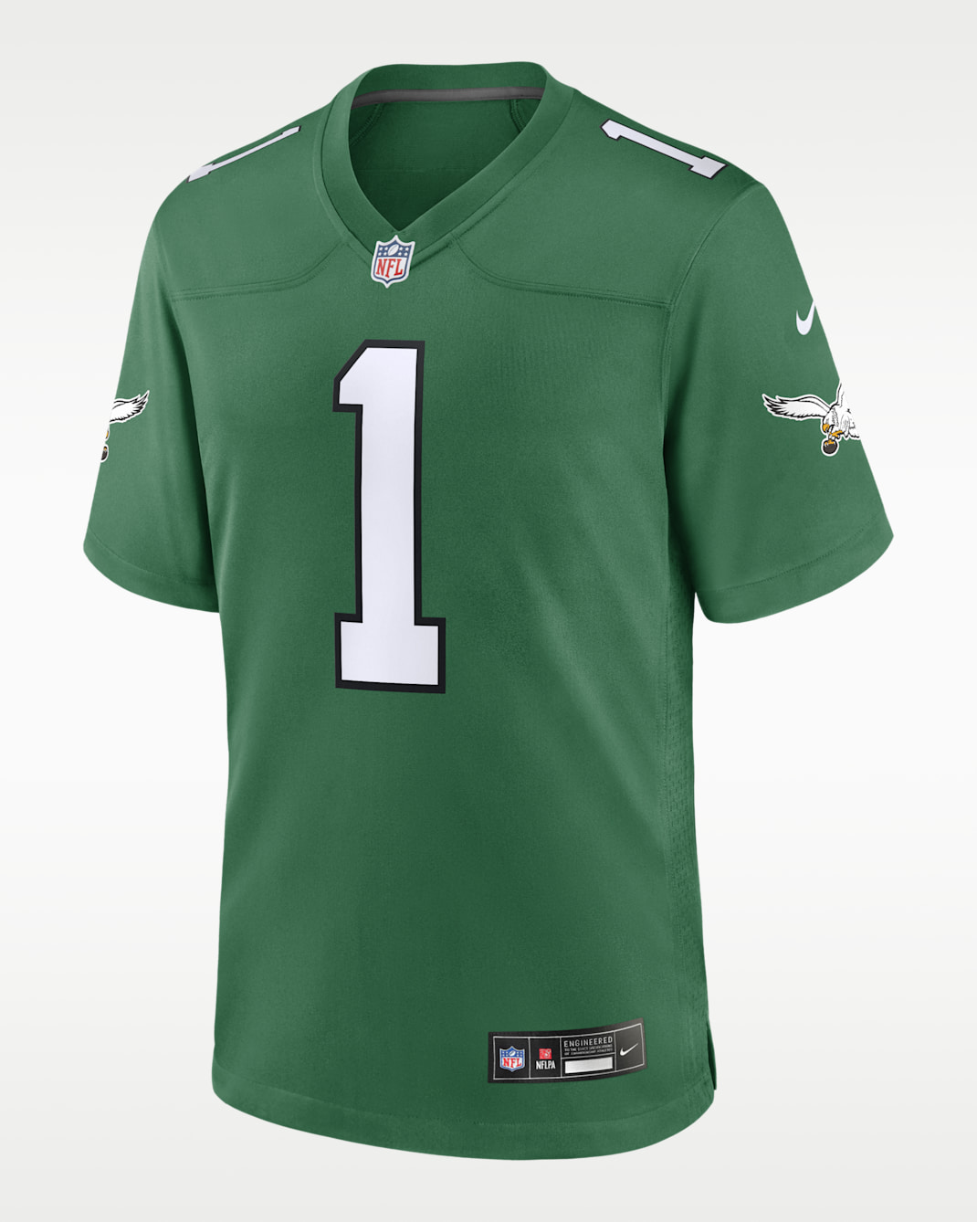 Jalen Hurts Philadelphia Eagles Men's Nike NFL Game Football Jersey - Kelly Green