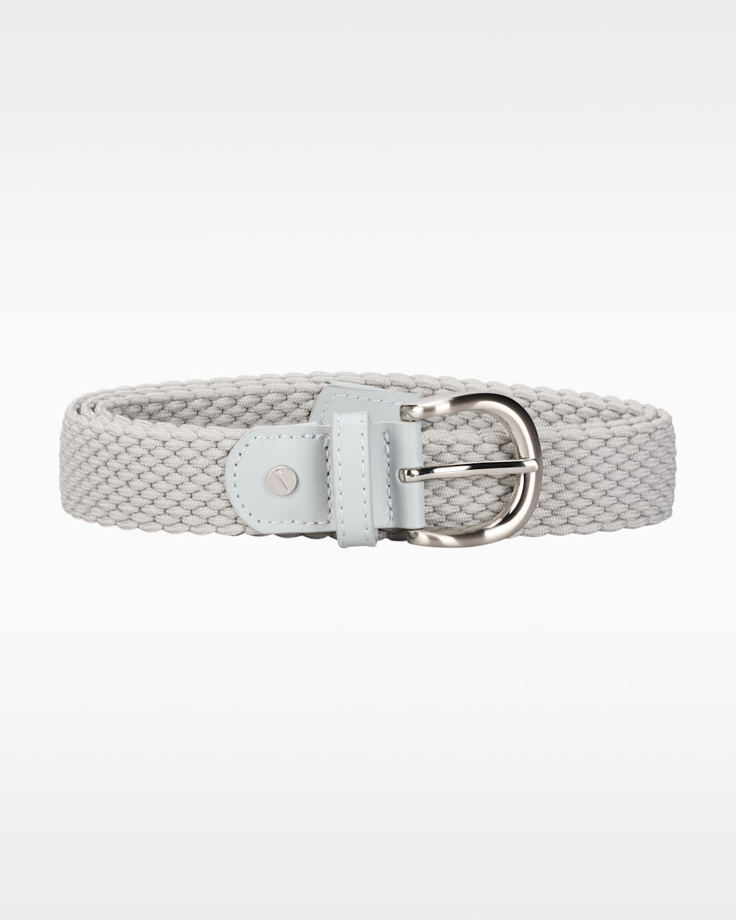 Nike Women's Solid Stretch Woven Golf Belt - Light Smoke Grey