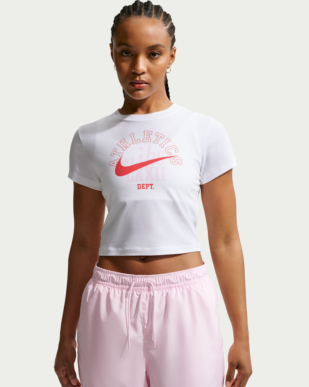 Nike Sportswear Chill Knit Women's Slim Cropped T-Shirt - White