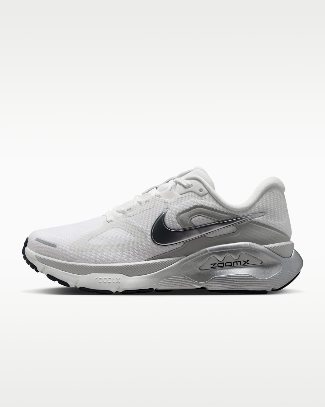 Nike Structure Plus Women's Road Running Shoes - Summit White/Photon Dust/Sail/Metallic Silver