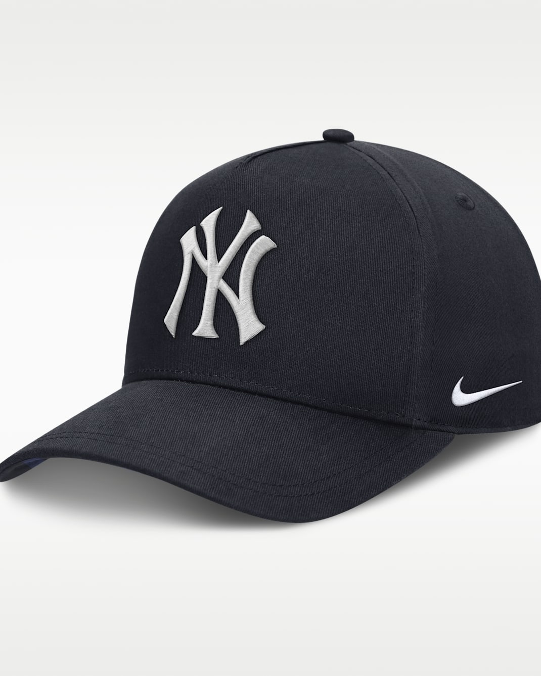 New York Yankees Rise Men's Nike x KAWS Dri-FIT MLB A-Frame Trucker Adjustable Hat - Navy