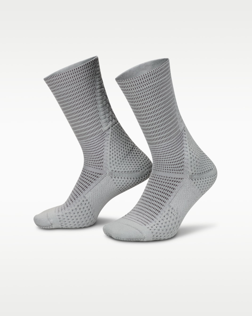 Nike Unicorn Dri-FIT ADV Cushioned Crew Socks (1 Pair) - Light Smoke Grey/Iron Grey/White