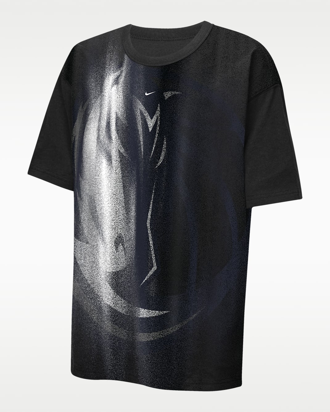 Dallas Mavericks Nike Edge 26 Big Kids' Short-Sleeve T-Shirt - Black