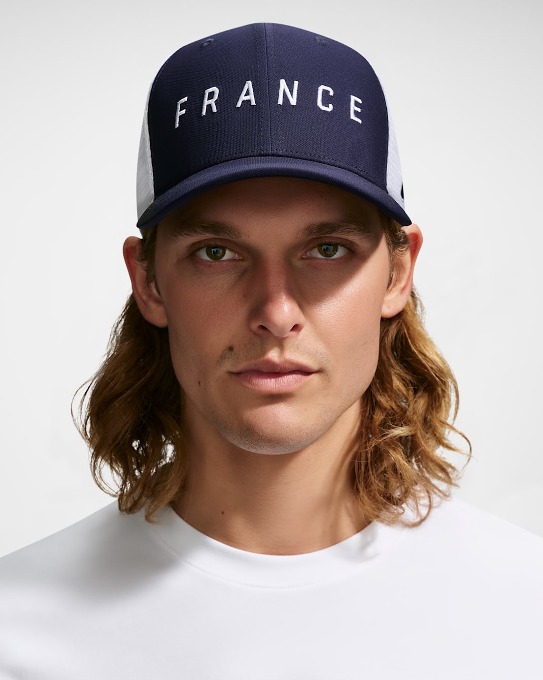 Boné Nike C99 TR França 2026/27 - Azul Blackened/Azul Blackened
