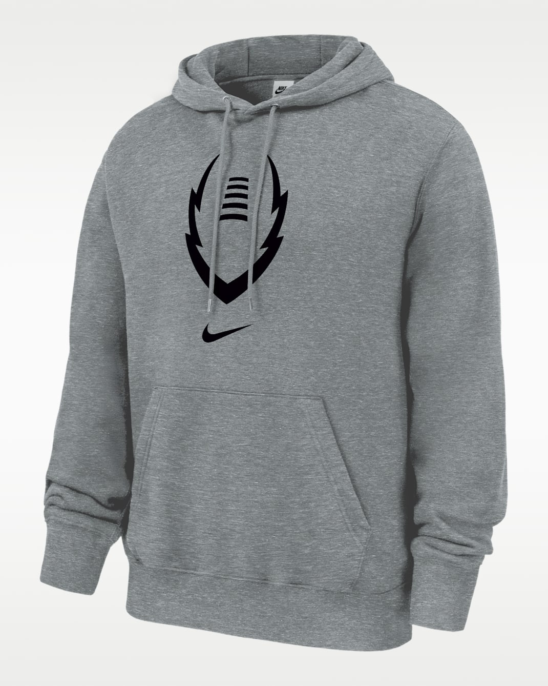 Nike Club Men's Football Pullover Fleece Hoodie - Dark Grey Heather
