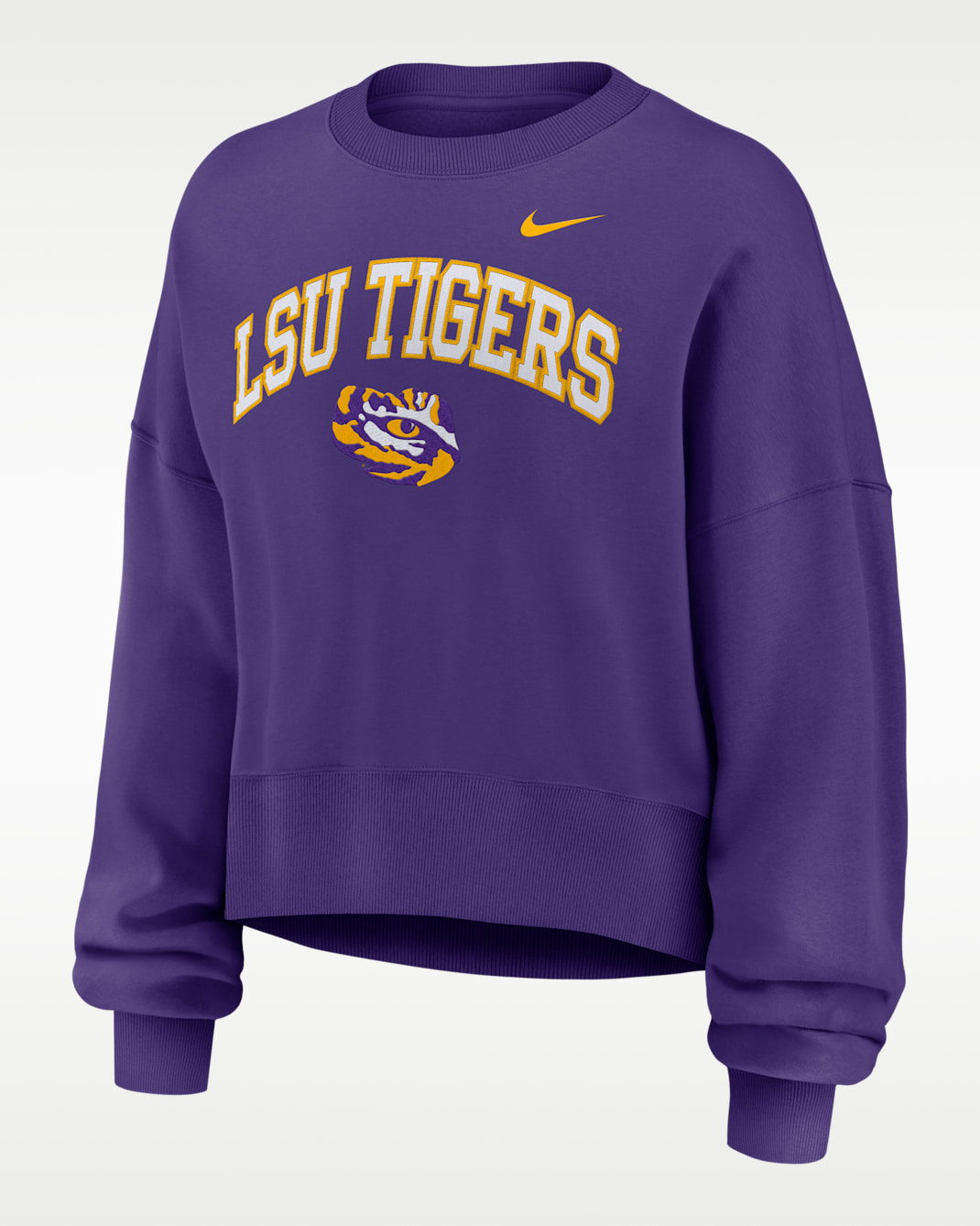LSU Phoenix Arch Women's Nike College Pullover Crew - Purple