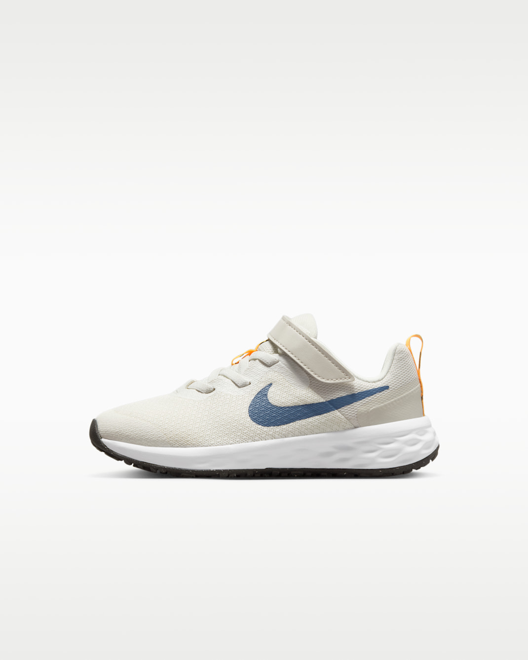 Nike Revolution 6 Little Kids' Shoes - Summit White/Light Bone/Blue Lightning/Diffused Blue