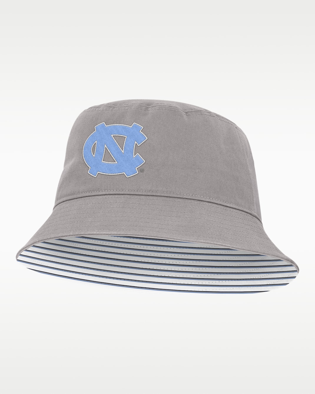 North Carolina Primetime Apex Men's Jordan Brand College Bucket Hat - Grey