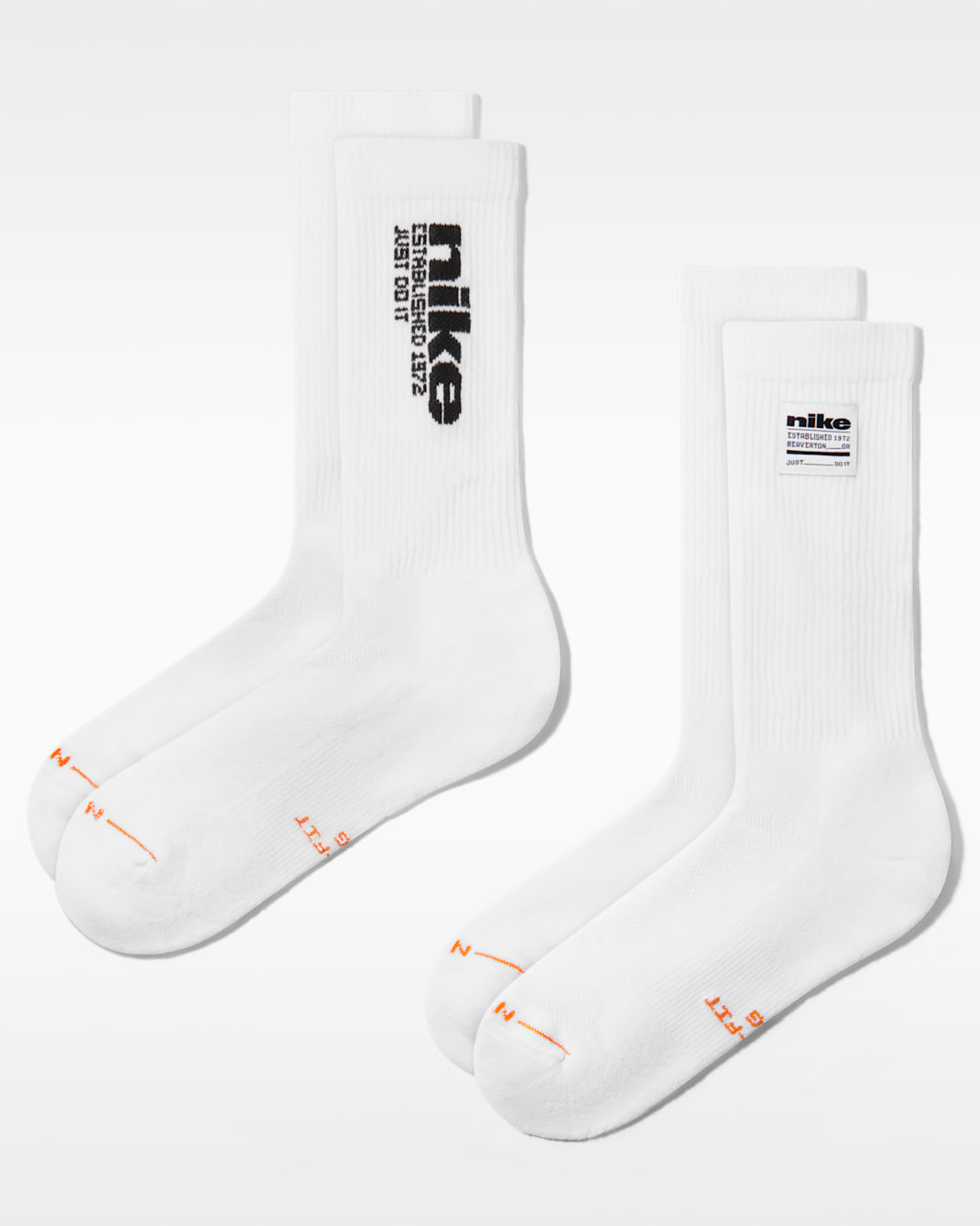 Nike Everyday Elevated Crew Socks (2 Pairs) - Multi-Colour
